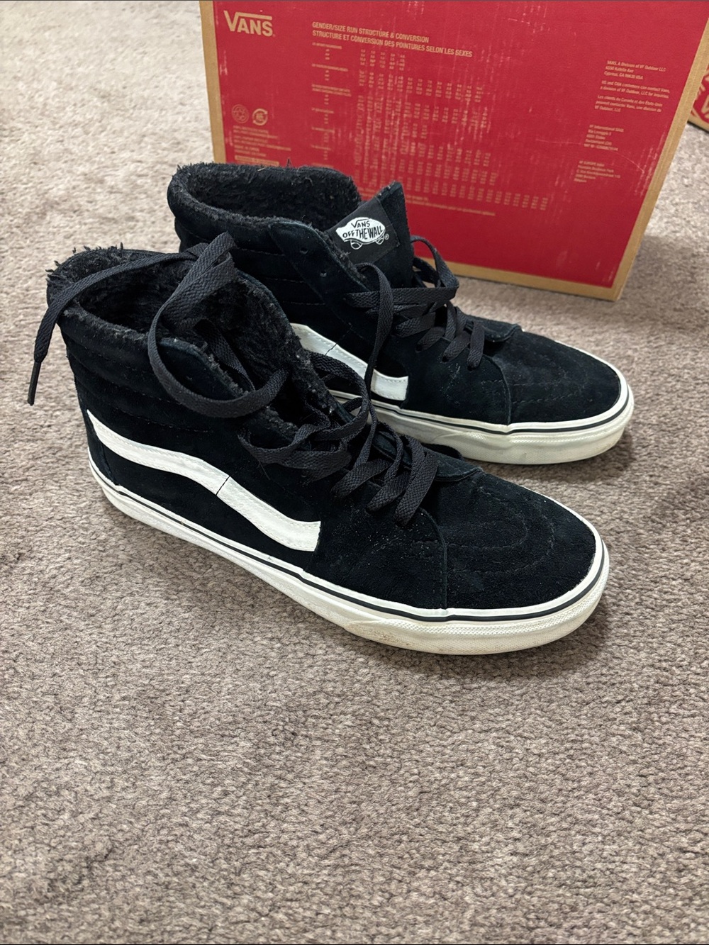 Sk8-Hi suede waterproof shoes